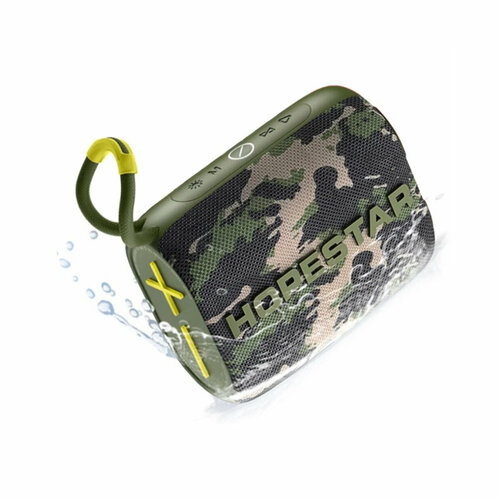 Колонка портативная Hopestar H54 Bluetooth цвет камуфляж 215600₽