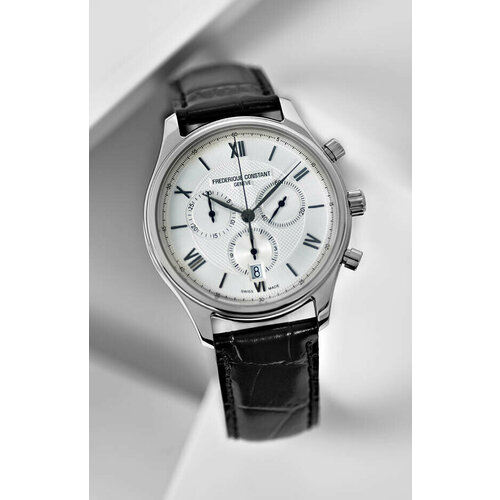 Наручные часы Frederique Constant Швейцарские часы Frederique Constant FC 292MS5B6, белый