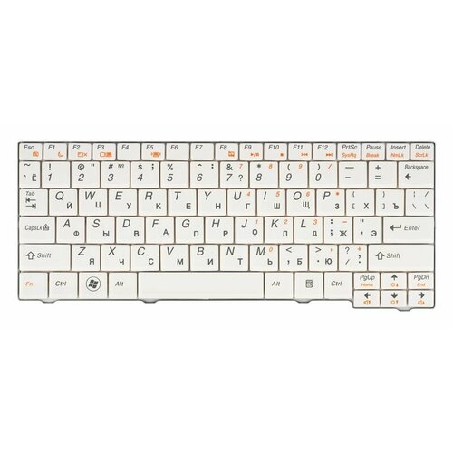 Клавиатура для ноутбуков Lenovo IdeaPad S10-2 RU, White