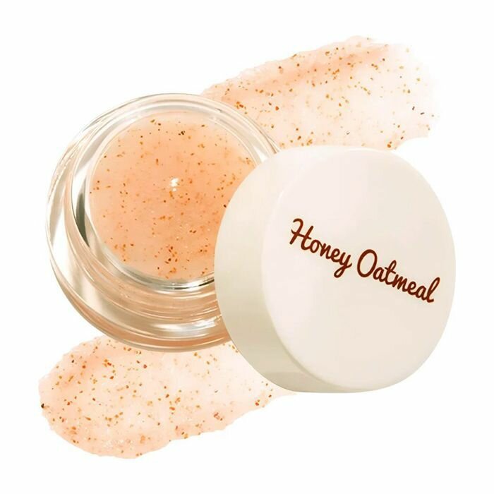 The Saem Отшелушивающий скраб для губ с медом и овсяной мукой 7 мл Honey Oatmeal Lip Scrub