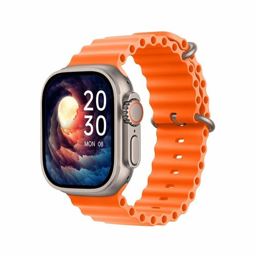 умные смарт часы x9 pro smart watch premium ios android 1 99 amoled 2 ремешка bluetooth звонки уведомления полный функционал звонки золото Смарт часы X9+ ULTRA 2 Умные часы PREMIUM Smart Watch, iOS, Android, ChatGPT, Bluetooth звонки, Уведомления