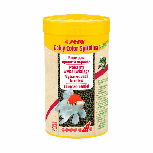 Sera Корм для золотых рыб в гранулах GOLDY Color Spirulina 250 мл 95 г