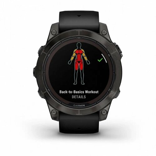 Умные часы Garmin Fenix 7 Pro Sapphire Solar Edition черный 11477600₽