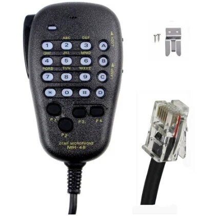 YAESU MH-48A6J DTMF микрофон для YAESU FT-8800R FT-8900R FT-1807 телефон, MH-48 Mic
