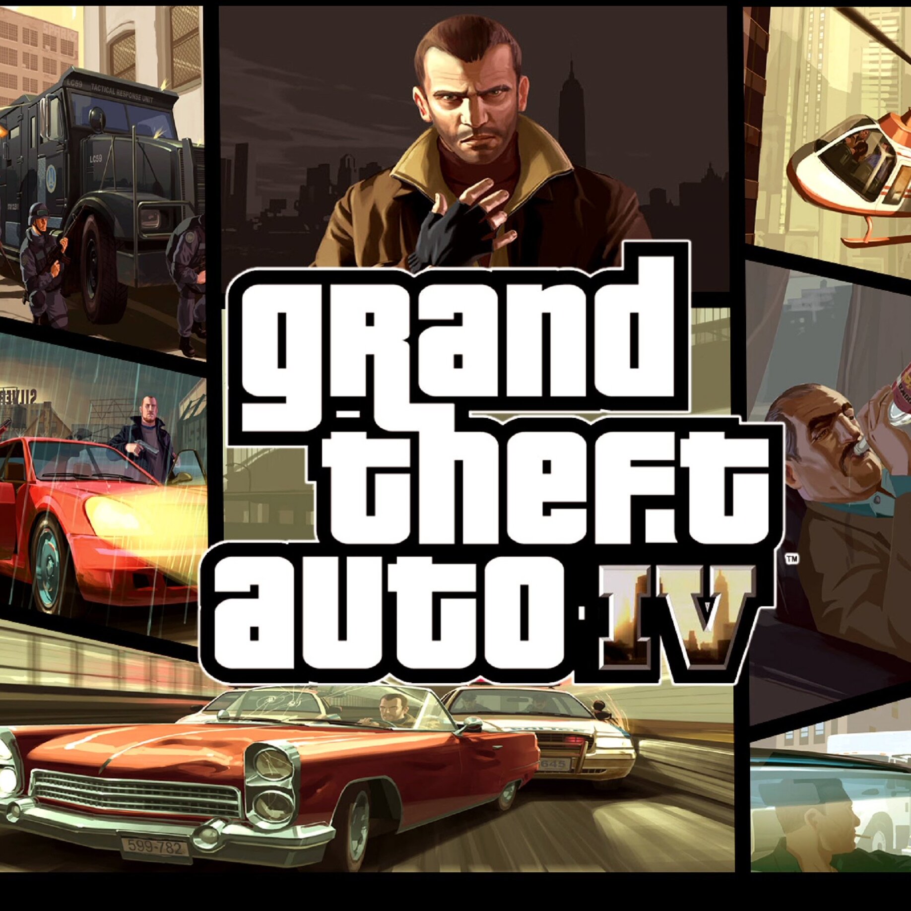 Grand Theft Auto IV (Rockstar Games Launcher Ключ/PC) Регион активации Россия и СНГ