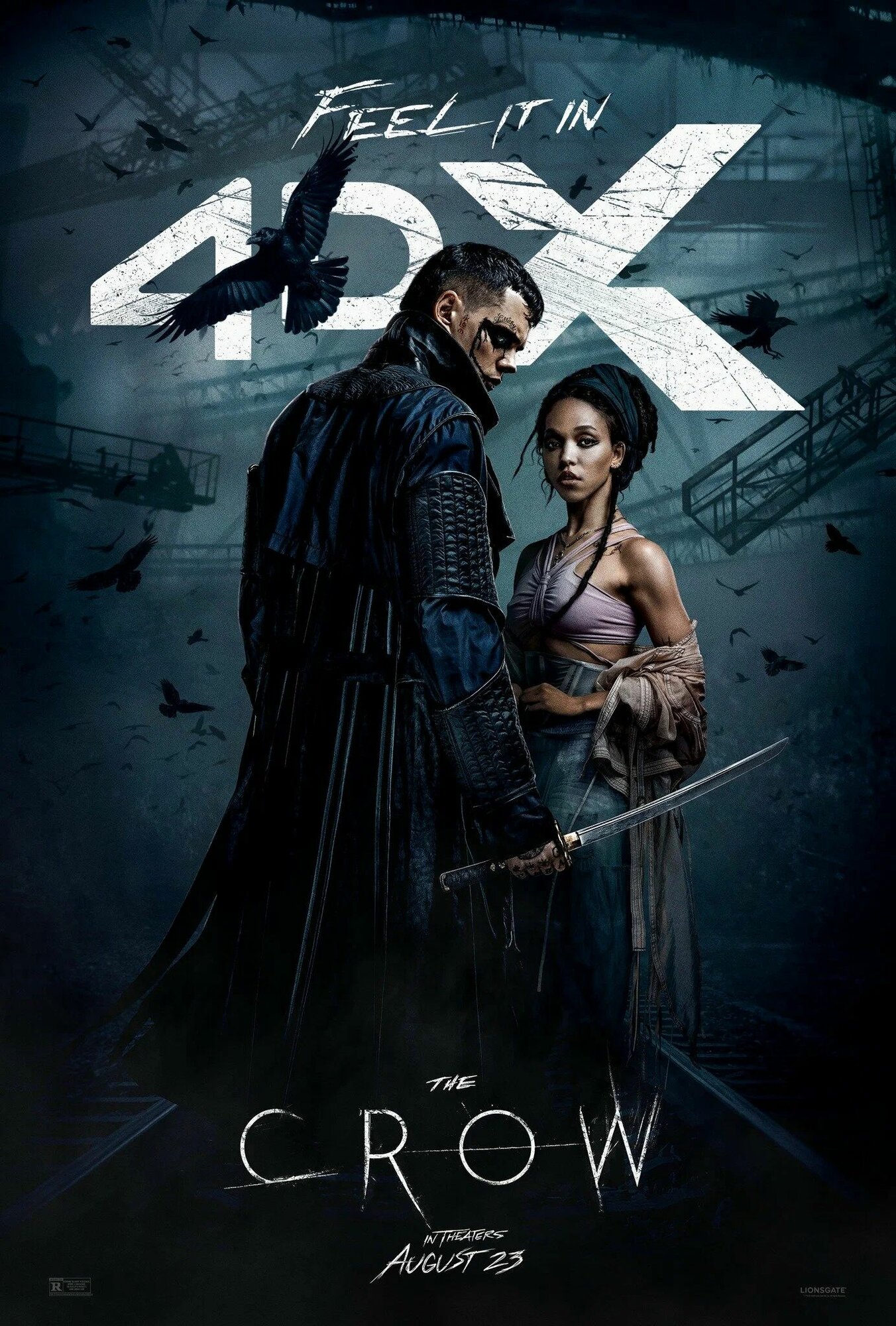 Ворон (новинка 2024) Blu-ray (блю-рей)