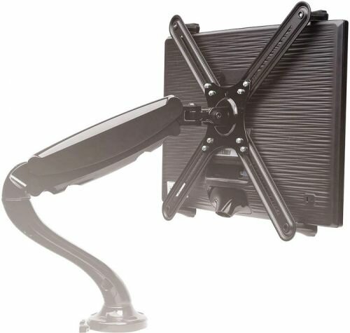 Кронштейн настольный Arm Media LCD-M2 Arm Media 10228 адаптер для мониторов, макс.7кг поворот и наклон верт. перемещ, черный (1112412)