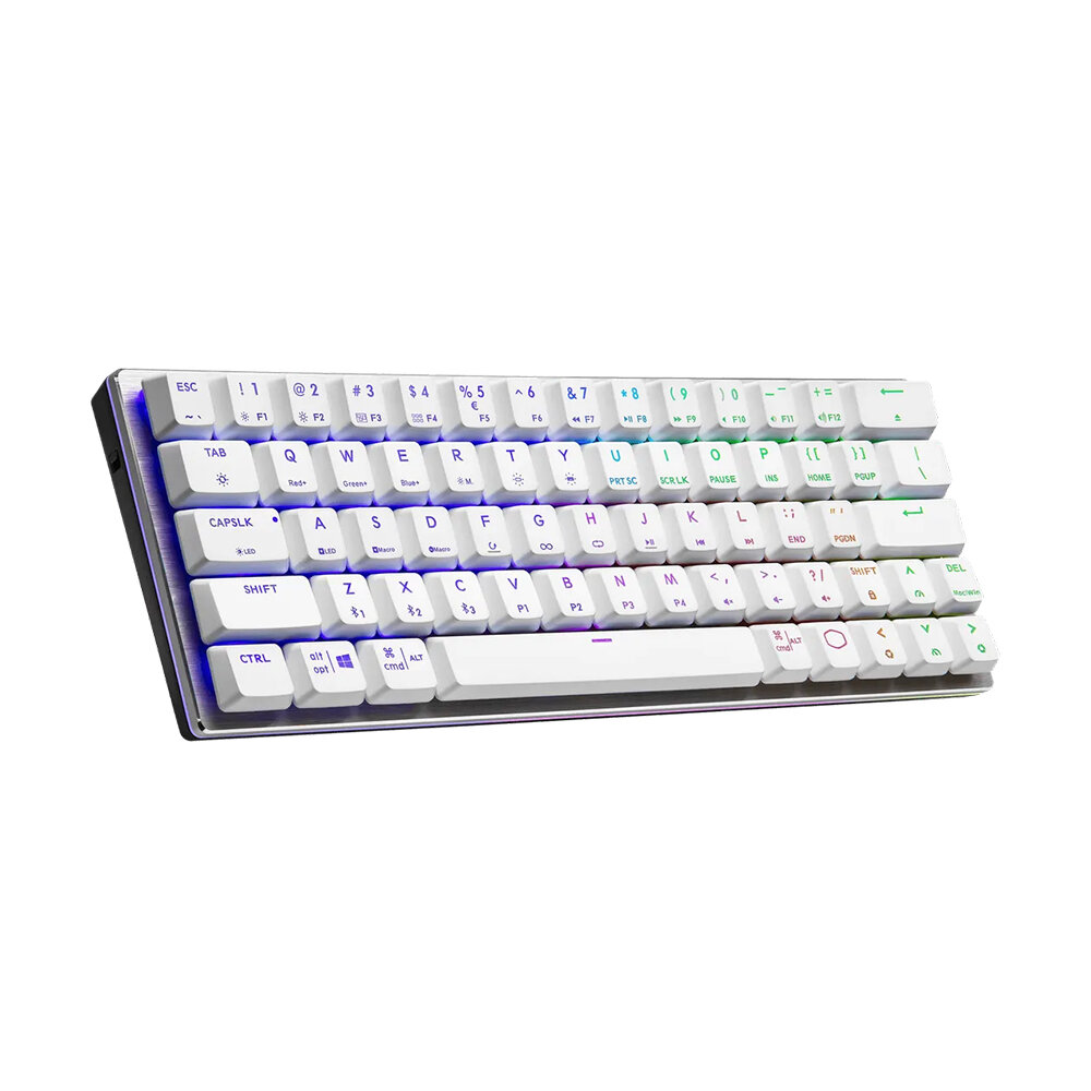 Клавиатура Cooler Master SK622 Silver White Hybrid Wireless Keyboard (Red Switch) — фото 1