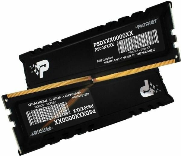 Оперативная память Patriot Signature Premium DDR5 5600 МГц 2x16 ГБ (PSP532G5600KH1) — фото 1