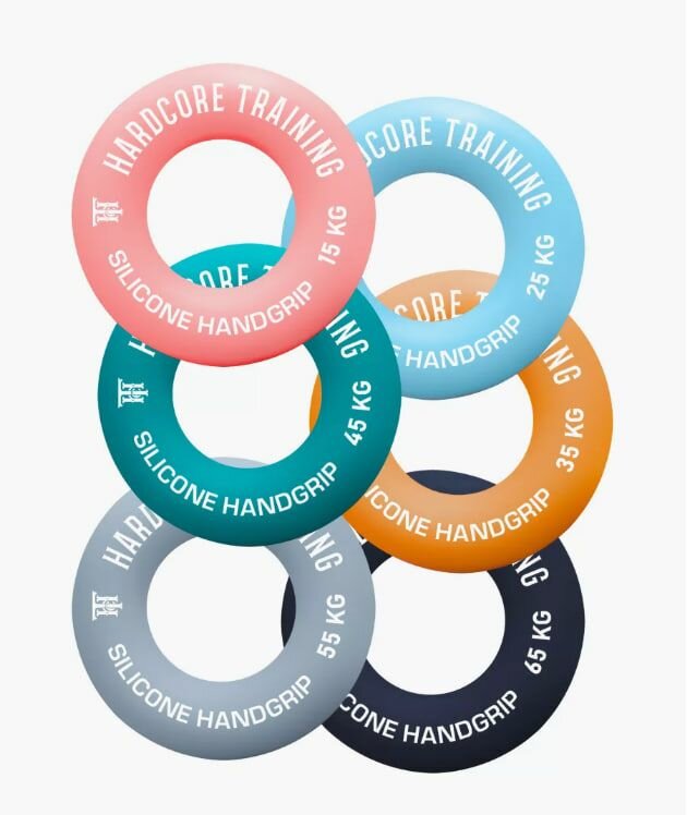 Эспандер кистевой HARDCORE TRANING, 25 кг, для тренировки рук — фото 1