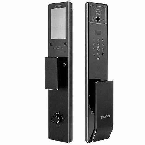 Автоматический умный замок с домофоном Sanyo D200 Tuya бэксет 60