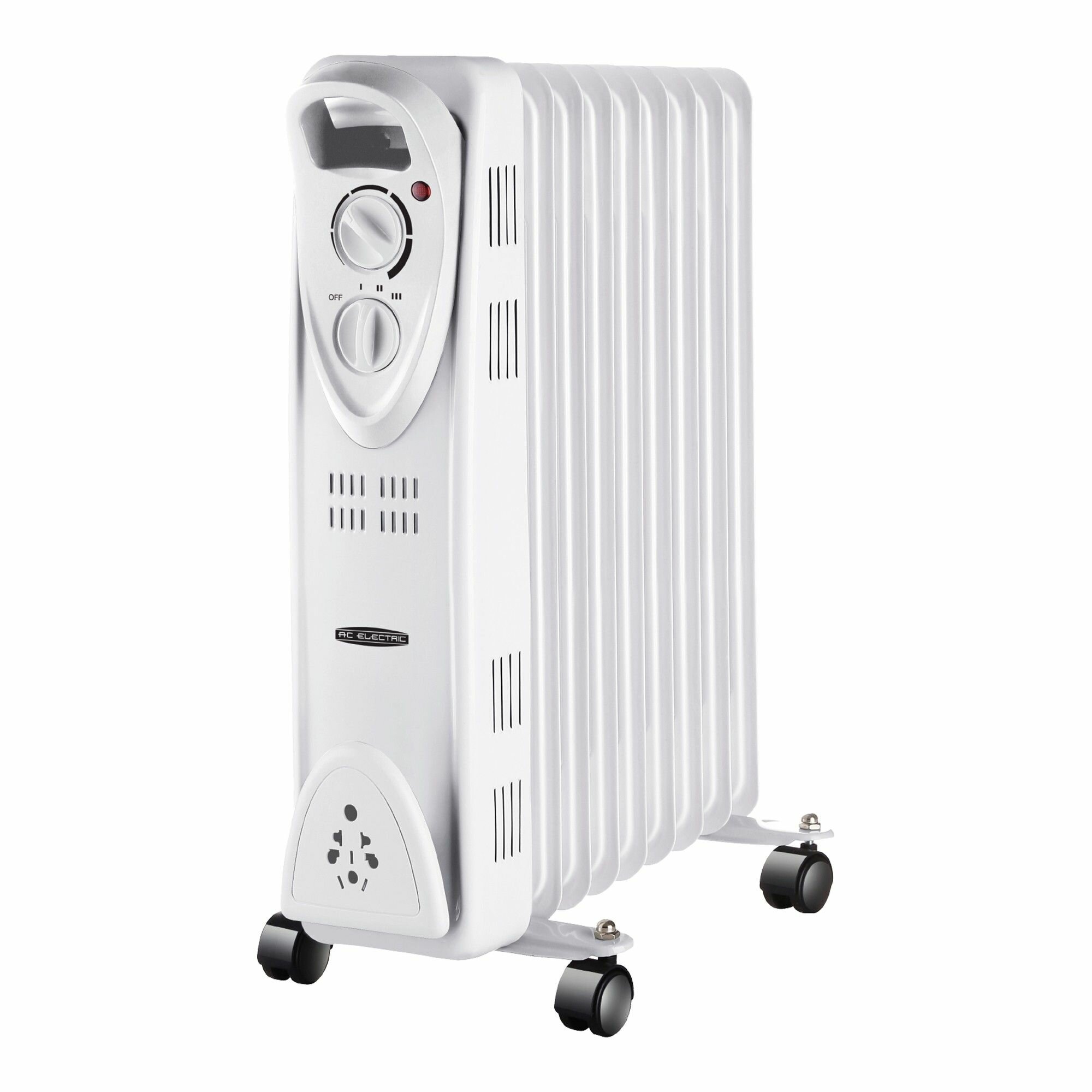 Радиатор отопления масляный AC ELECTRIC AOH/BM-07BW 1500 (7 секций)