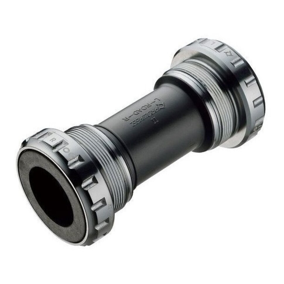 Каретка Prowheel PW-BB68+ внешние чашки 68 мм вал 24 мм шоссе. Shimano совместимая.