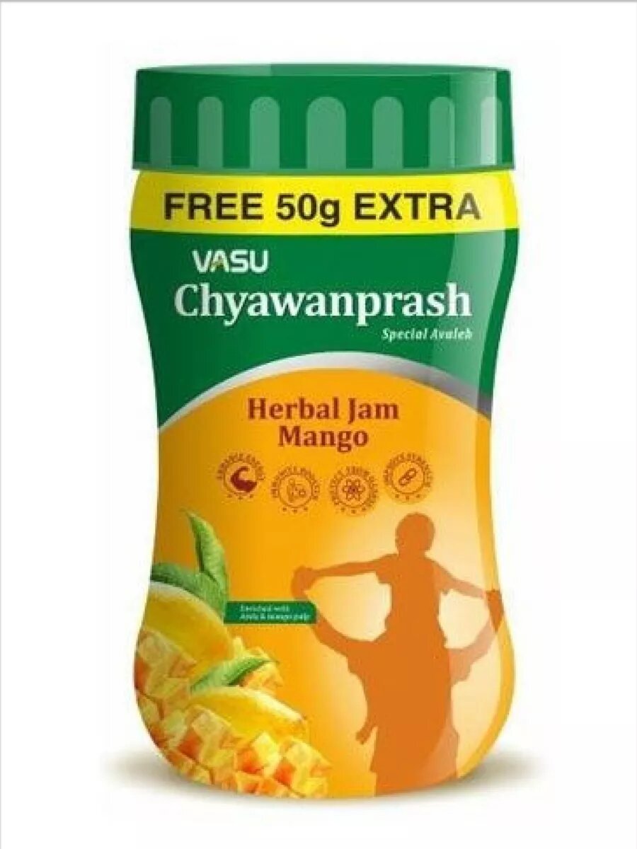 Чаванпраш Chyawanprash аюрведический с манго 550 г