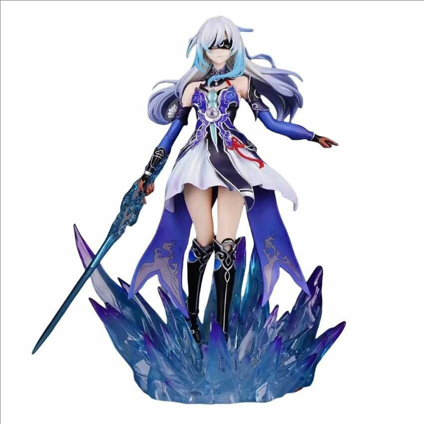 Фигурка аниме 18+ сексуальная девушка (Anime Figures GK Honkai Star Rail Jingliu Action Figures)29cm-пакет no box
