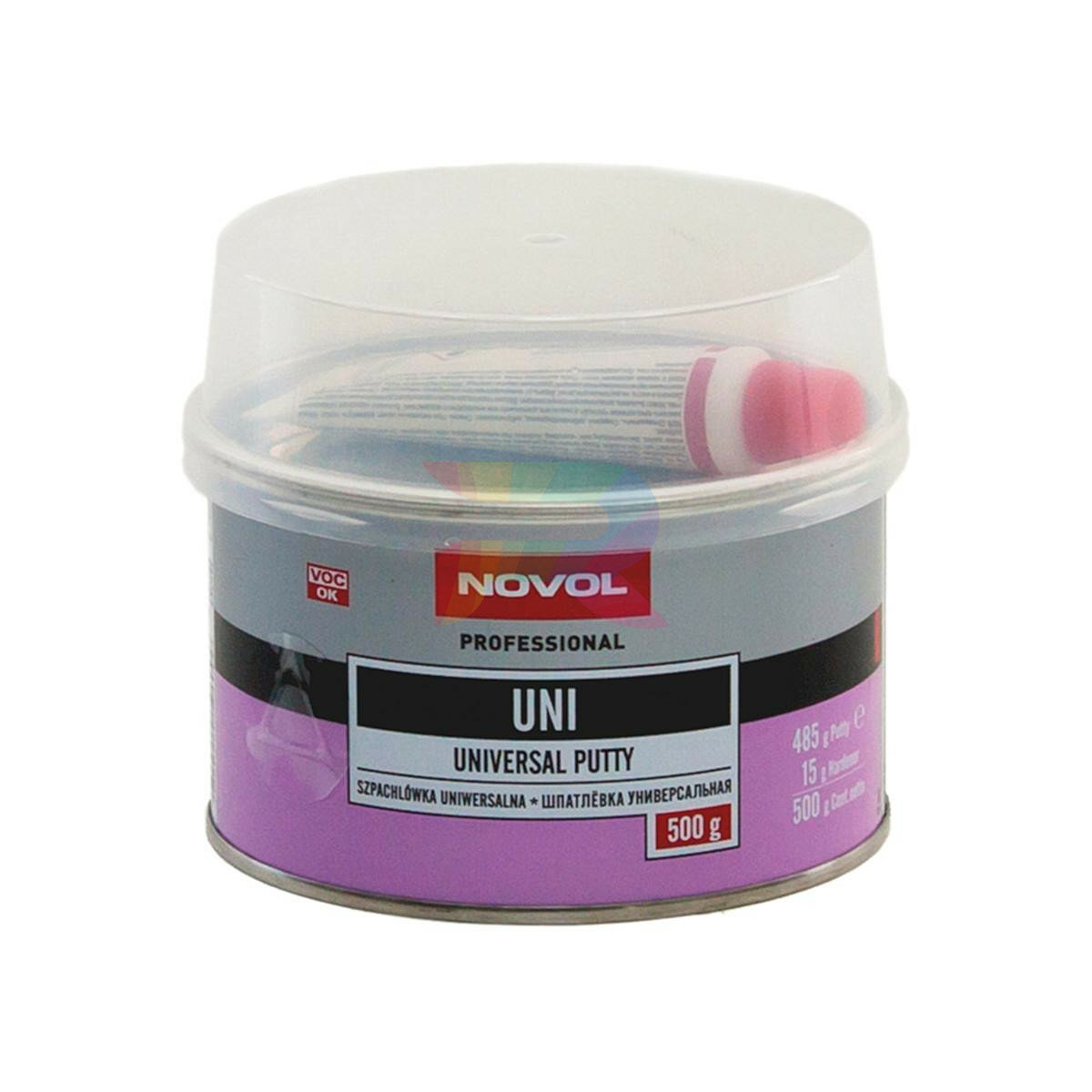 Шпатлёвка универсальная Novol UNI Universal Putty 0,5 кг.