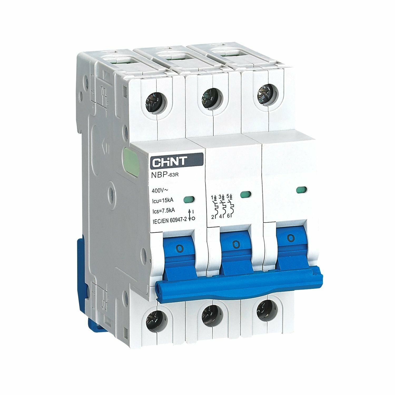 CHINT NBP-63R 3P 6A 15кА 8In (R), 352390