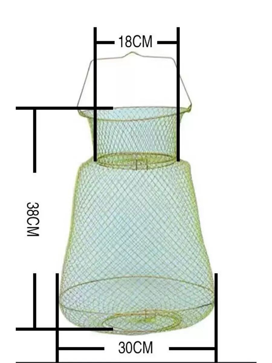 Садок металлический 38*30 сантиметров