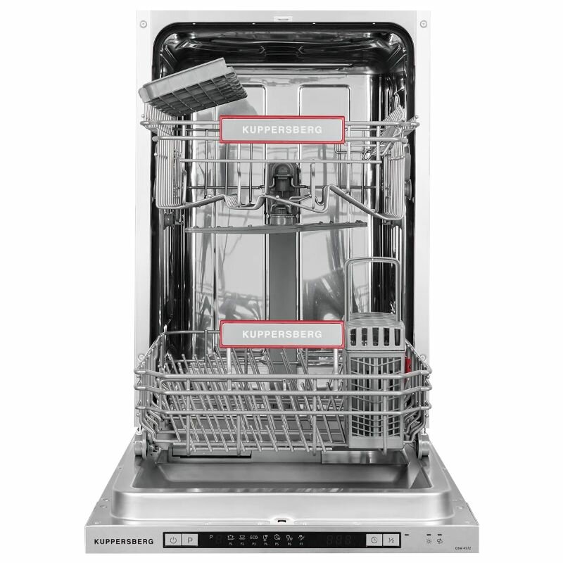 Посудомоечная машина встраиваемая Kuppersberg GSM 4572, серый