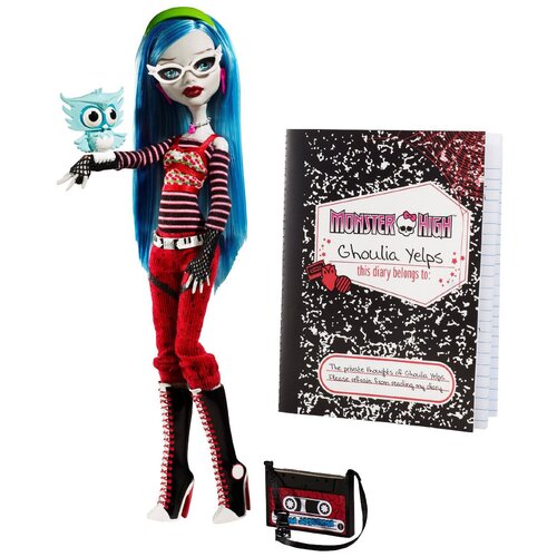 Кукла Монстр Хай Гулия Йелпс бейсик, Monster High Basic Ghoulia Yelps