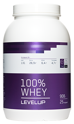 , LevelUp, 100% Whey, 908 .,  , 25 