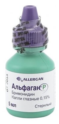 Изображение Альфаган Р гл.капли фл.-капельница, 0.15%, 5 мл