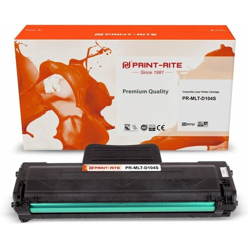 Картридж PRINT-RITE TFSFI3BPU1J, MLT-D104S, черный / PR-MLT-D104S картридж nv print mlt d104s