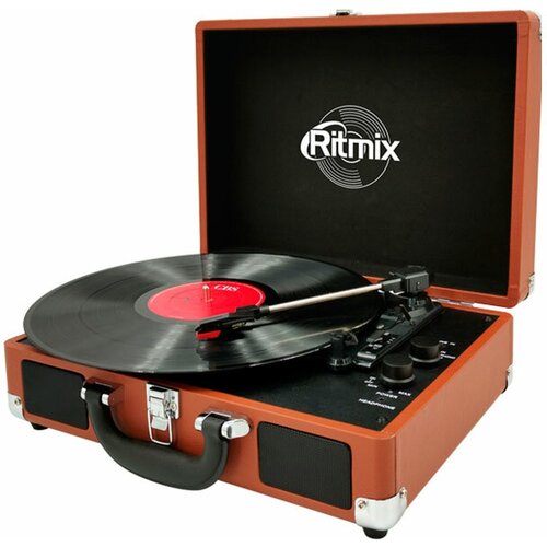 Проигрыватель виниловых дисков Ritmix LP-160B Brown