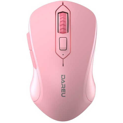 Мышь беспроводная Dareu LM115G Pink