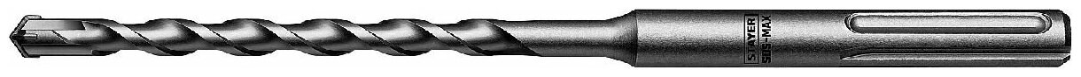 Бур SDS-max STAYER диаметр 16 мм рабочая длина 250 мм общая длина 380 мм монолитный крестообразный наконечник ВК8 шнековая спираль 2С