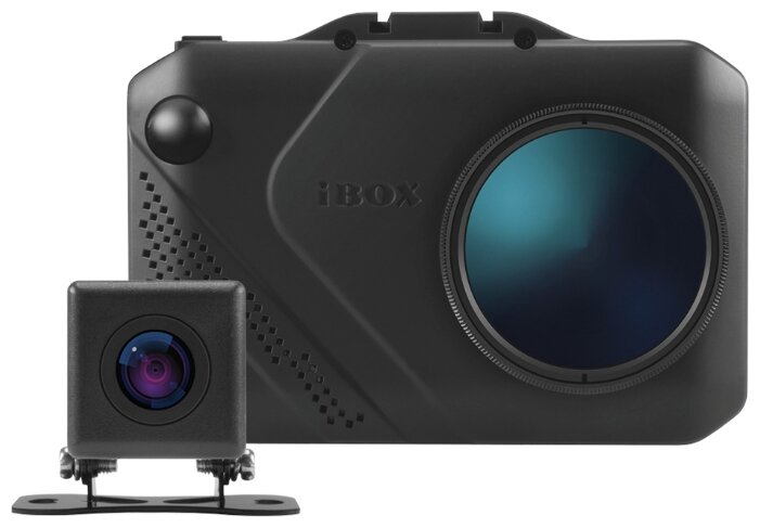 Видеорегистратор с радар-детектором iBOX Nova LaserVision WiFi Signature Dual + камера заднего вида, 2 камеры, GPS, ГЛОНАСС