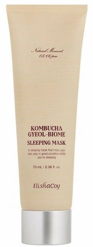 Ночная маска для лица c экстрактом чайного гриба ElishaCoy Kombucha Gyeol Biome Sleeping Mask