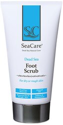 SeaCare Омолаживающий скраб для ног с минералами Мертвого моря и натуральными маслами Dead Sea Foot