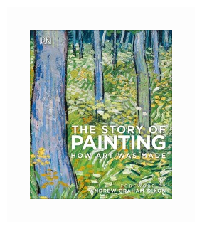 "The Story of Painting How Art Was Made" мелованная - фото №1