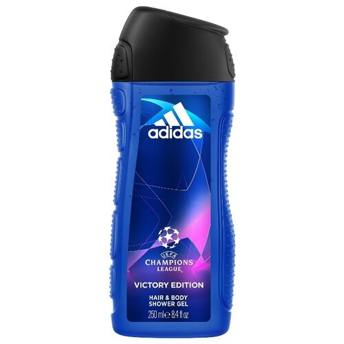 фото Гель для душа и шампунь Adidas UEFA champions league Victory edition, 250 мл