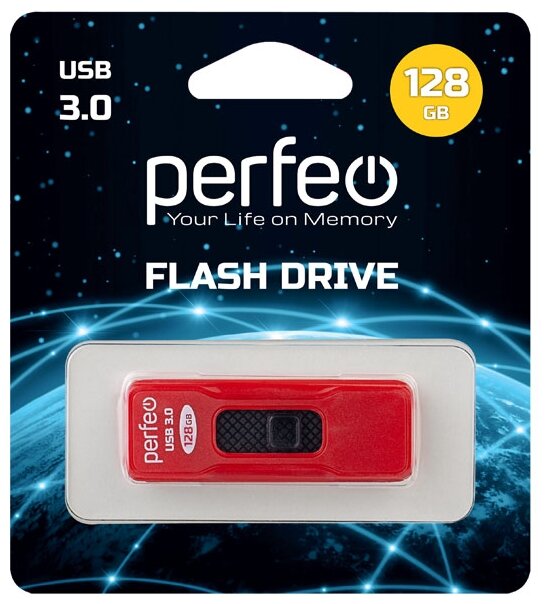 USB  Perfeo 3.0 128GB S05 Red