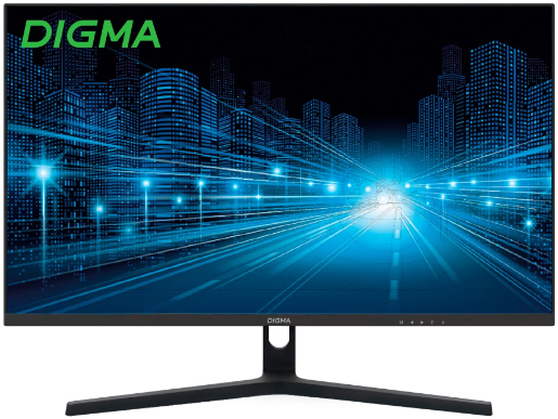 Монитор Digma 27" DM-MONB2704 IPS FHD т сер 5ms HDMI DP VGA M/M 75Hz 250cd Ex