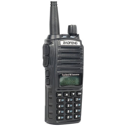 портативная двухдиапазонная рация baofeng vhf 136 174 мгц uhf 400 520 мгц каналов 5 вт fm с гарнитурой Рация Baofeng UV-82 для охоты, рыбалки, туризма, страйкбола с дальностью до 8 км