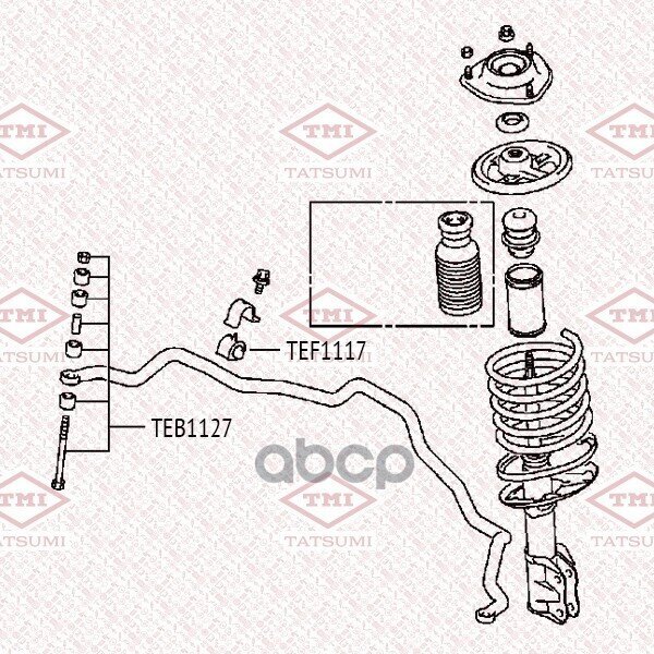 Тяга Стабилизатора TATSUMI арт. TEB1127