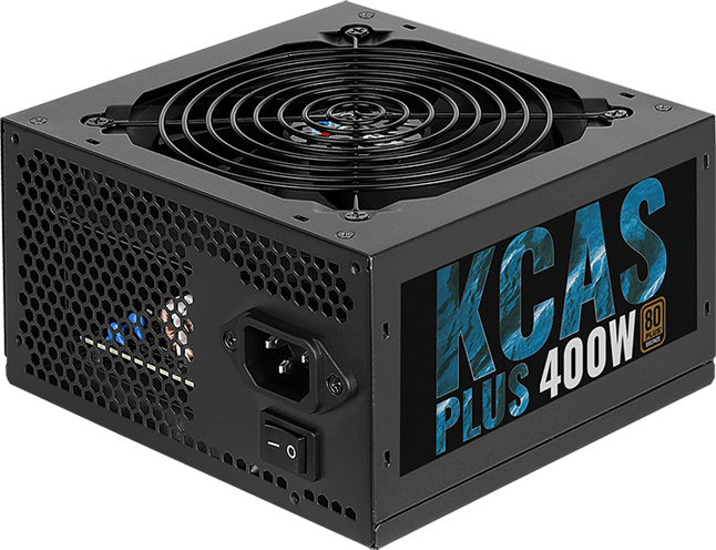 Блок питания 400W AeroCool (KCAS-400W PLUS)