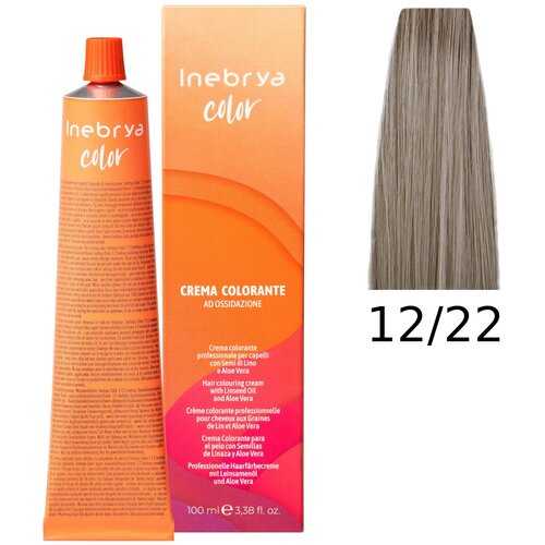 Крем-краска Inebrya Color Professional 12/22 Супер-блонд Насыщенный фиолетовый 100 мл