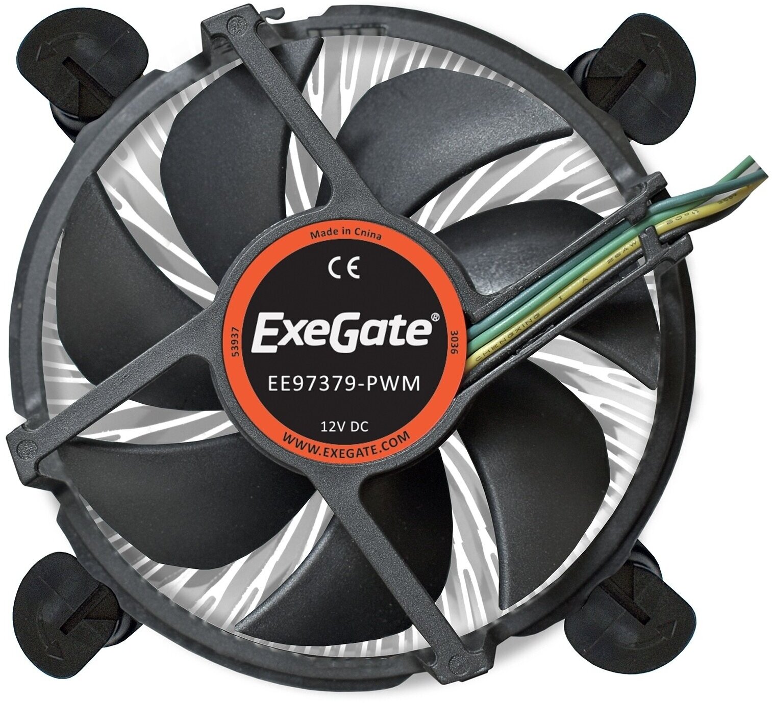 Кулер ExeGate EE97379-PWM, Al, S1150/1151/1155/1156, TDP 65W, Hydro bearing, 4pin, 23.5db, BOX
