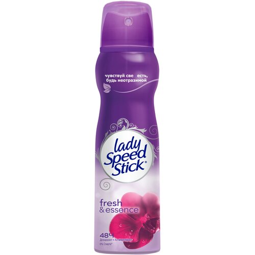 Дезодорант женский антиперспирант спрей Lady Speed Stick Fresh & Essence Черная Орхидея, 150 мл