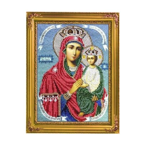 Икона Божией Матери Споручница грешных L-81 вышиваем бисером икона божией матери споручница грешных l 81