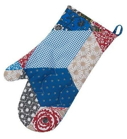 фото Рукавичка-прихватка "Радушная хозяйка" бязь, Рукодельница; Размер: 30х17