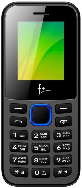 Сотовый телефон F+ F198, 1.77", TFT, 2 sim, 32Мб, microSD, BT, 600 мАч, чёрный