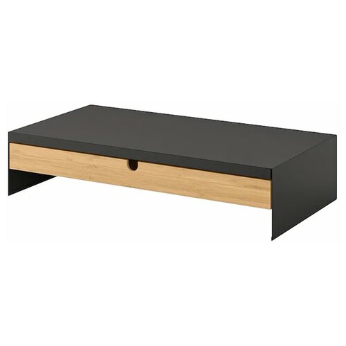 Подставка для монитора, с ящиком, IKEA ELLOVEN, 47х26х10 см