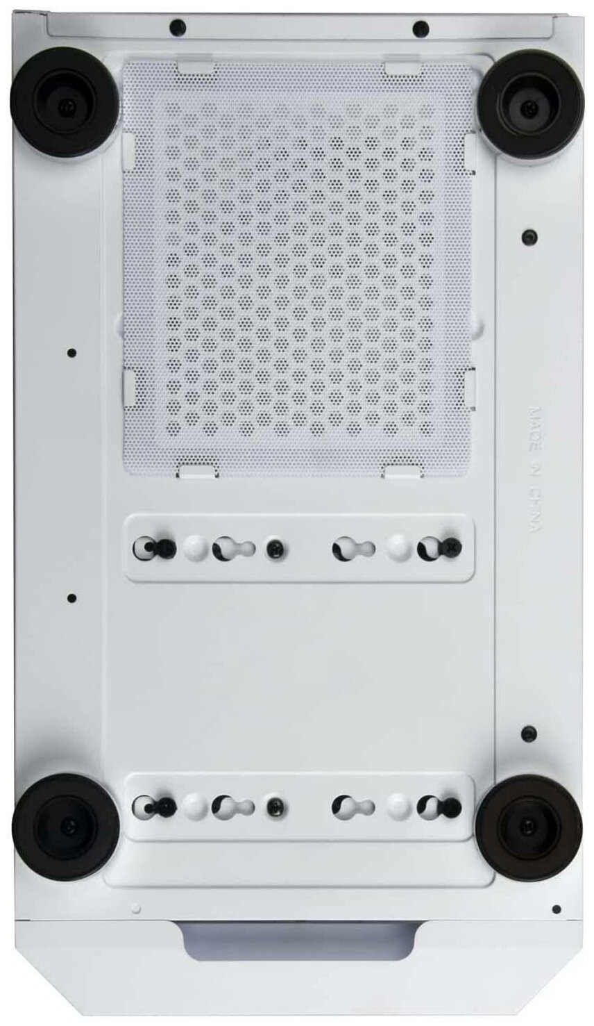 Корпус mATX SILVERSTONE Fara , Mini-Tower, без БП, белый [g410fah1mwp0020] - фото №13