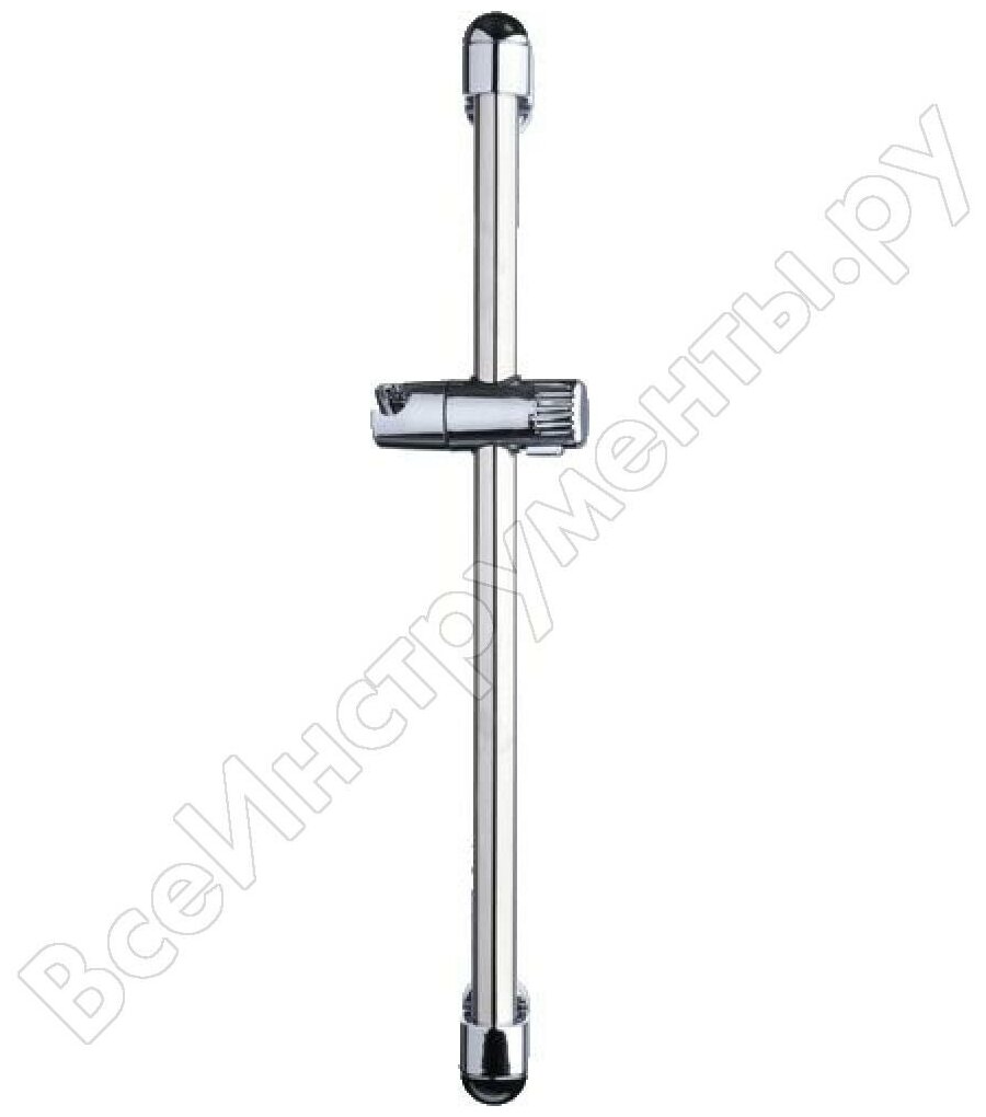 фото Стойка для душа d25мм, L600мм, нержавеющая сталь, ABS, хром Melodia della Vita MKP20153P