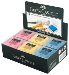 Faber-Castell Набор ластиков-клячек цветной, 18 шт.